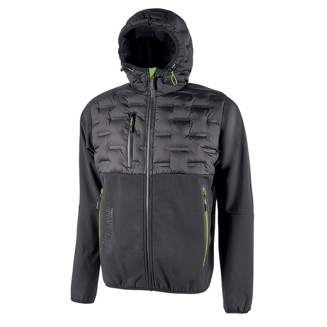 GIACCA SOFT SHELL SPOCK U-POWER TAGLIA 3XL COLORE GRIGIO INSERTI VERDI IDROREPELLENTE | Tecnomat GIACCA SOFT SHELL SPOCK U-POWER TAGLIA 3XL COLORE GRIGIO INSERTI VERDI IDROREPELLENTE | Tecnomat