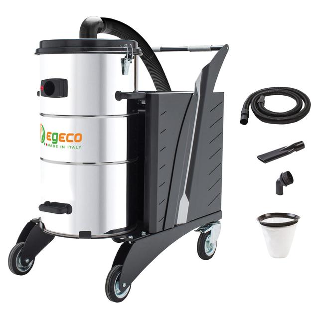 BIDONE ASPIRATUTTO INDUSTRIALE 100 l EGECO ARGO TRIFASE 3000W ARIA ASPIRATA 330 m3/h | Tecnomat BIDONE ASPIRATUTTO INDUSTRIALE 100 l EGECO ARGO TRIFASE 3000W ARIA ASPIRATA 330 m3/h - 2 | Tecnomat