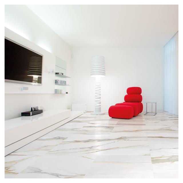 PAVIMENTO INTERNO CALACATTA GOLD 60x120x0,9 cm RETTIFICATO PEI5 GRES PORCELLANATO | Tecnomat PAVIMENTO INTERNO CALACATTA GOLD 60x120x0,9 cm RETTIFICATO PEI5 GRES PORCELLANATO - 2 | Tecnomat