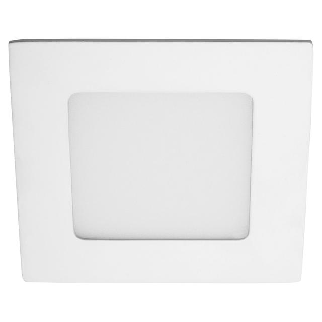FARETTO INCASSO VIVIDA LED 6W QUADRATO 399 lumen 4000K LUCE BIANCA IN ALLUMINIO BIANCO 110x110 mm | Tecnomat FARETTO INCASSO VIVIDA LED 6W QUADRATO 399 lumen 4000K LUCE BIANCA IN ALLUMINIO BIANCO 110x110 mm | Tecnomat