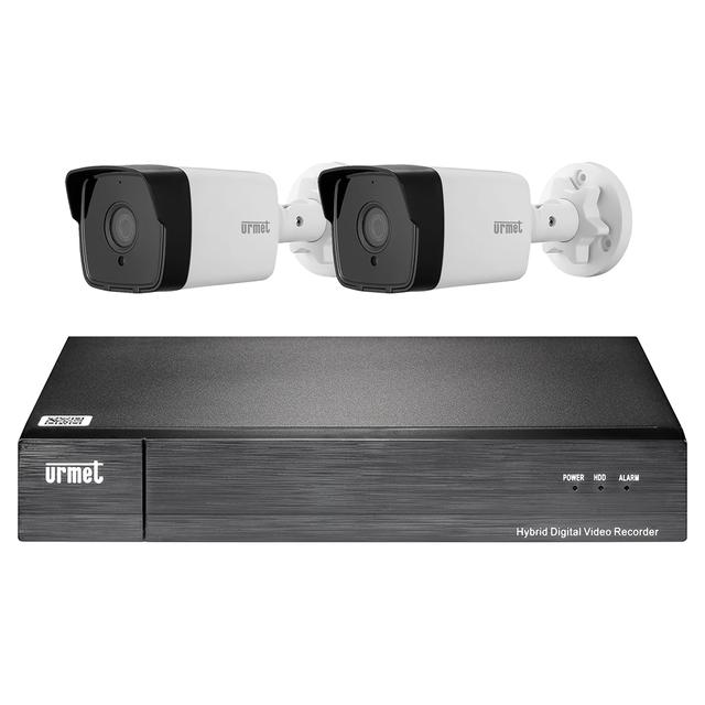 KIT VIDEOSORVEGLIANZA URMET 3100/810 AHD NVR CON HARD DISK 1TB E 2 TELECAMERE BULLET DA 5 Mpx | Tecnomat KIT VIDEOSORVEGLIANZA URMET 3100/810 AHD NVR CON HARD DISK 1TB E 2 TELECAMERE BULLET DA 5 Mpx - 2 | Tecnomat