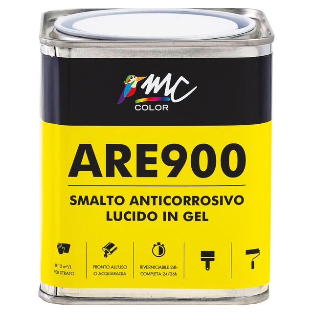 SMALTO ANTIRUGGINE GEL MCCOLOR GRIGIO MEDIO 0,75 l FERRO METALLO 8-12 m² CON 1 l | Tecnomat SMALTO ANTIRUGGINE GEL MCCOLOR GRIGIO MEDIO 0,75 l FERRO METALLO 8-12 m² CON 1 l | Tecnomat