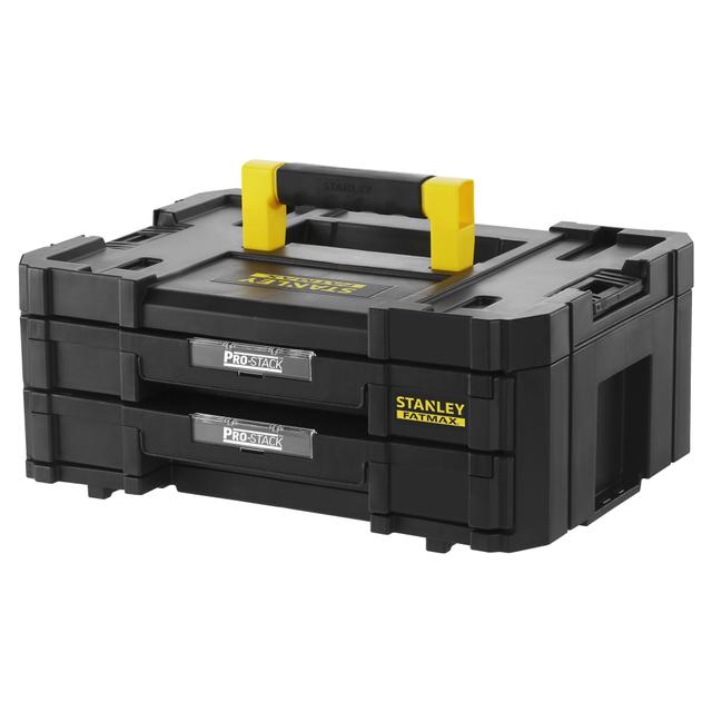 CASSETTA PORTAUTENSILI PRO STACK FAT MAX MODULARE 44x34x16 cm 2 CASSETTI GIUDE ACCIAIO | Tecnomat CASSETTA PORTAUTENSILI PRO STACK FAT MAX MODULARE 44x34x16 cm 2 CASSETTI GIUDE ACCIAIO | Tecnomat