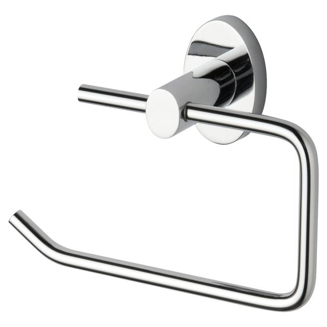 PORTAROTOLO APERTO SERIE NICE IN METALLO CROMATO FISSAGGIO A MURO | Tecnomat PORTAROTOLO APERTO SERIE NICE IN METALLO CROMATO FISSAGGIO A MURO - 2 | Tecnomat
