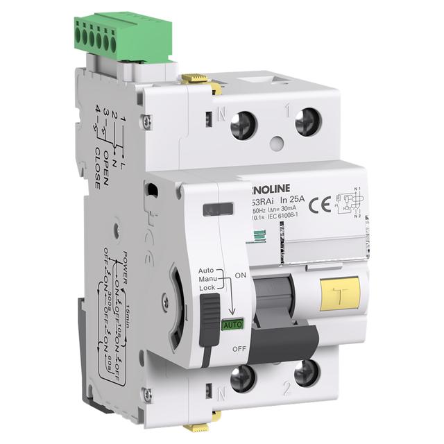 DIFFERENZIALE a RIARMO TECNOLINE 2P 25A 230/240VAC TIPO A 3 MODULI CON RIARMO AUTOMATICO | Tecnomat DIFFERENZIALE a RIARMO TECNOLINE 2P 25A 230/240VAC TIPO A 3 MODULI CON RIARMO AUTOMATICO - 2 | Tecnomat