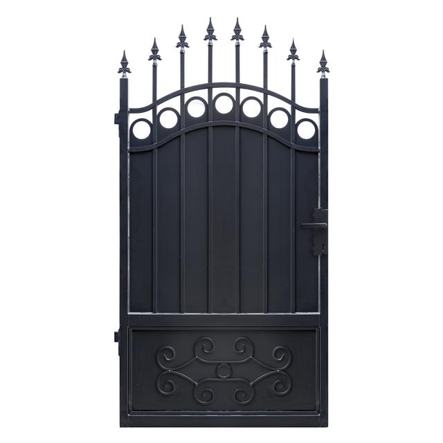 CANCELLETTO DIOGENE REVERSIBILE ZINCATO E VERNICIATO NERO 190x100 cm (HxL) | Tecnomat CANCELLETTO DIOGENE REVERSIBILE ZINCATO E VERNICIATO NERO 190x100 cm (HxL) | Tecnomat