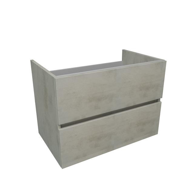 BASE VENUS IN LEGNO CEMENTO 2 CASSETTI SOFT CLOSE 74x54x46 cm (LxHxP) | Tecnomat BASE VENUS IN LEGNO CEMENTO 2 CASSETTI SOFT CLOSE 74x54x46 cm (LxHxP) | Tecnomat