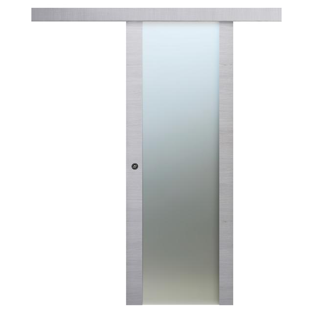 PORTA DA INTERNO SCORREVOLE ESTERNO MURO ARGENTA ZANINI 80x210 cm (LxH) | Tecnomat PORTA DA INTERNO SCORREVOLE ESTERNO MURO ARGENTA ZANINI 80x210 cm (LxH) | Tecnomat