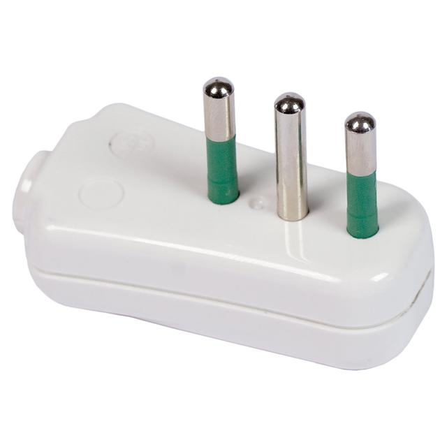 SPINA VOLANTE PIATTA FANTON 2P+T 10A COLORE BIANCO | Tecnomat SPINA VOLANTE PIATTA FANTON 2P+T 10A COLORE BIANCO | Tecnomat