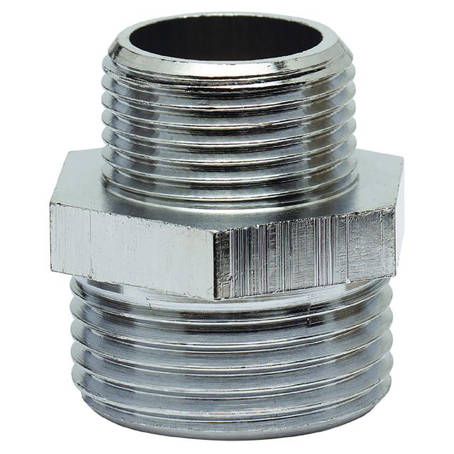 NIPPLE RIDOTTO RASTELLI OTTONE CROMATO 3/8 x 1/2 | Tecnomat NIPPLE RIDOTTO RASTELLI OTTONE CROMATO 3/8 x 1/2 - 2 | Tecnomat