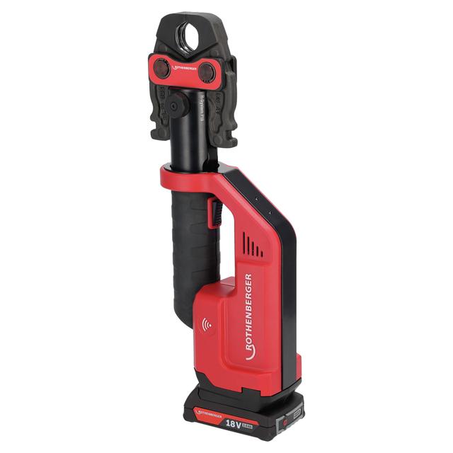 PRESSATRICE A BATTERIA ROTHENBERGER 18 V ROMAX COMPACT III INSERTI TH DA Ø16A Ø32mm 1 BATTERIA | Tecnomat PRESSATRICE A BATTERIA ROTHENBERGER 18 V ROMAX COMPACT III INSERTI TH DA Ø16A Ø32mm 1 BATTERIA | Tecnomat