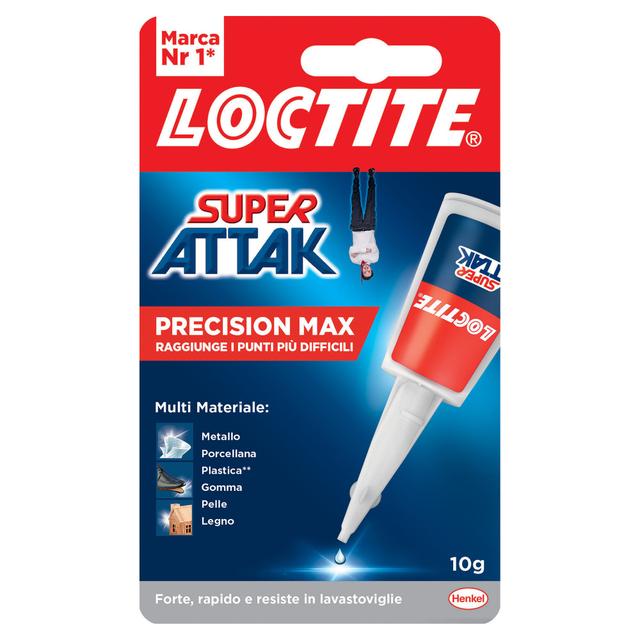 COLLA LOCTITE SUPER ATTAK MAXI PRECISION 10 g MULTIMATERIALE | Tecnomat COLLA LOCTITE SUPER ATTAK MAXI PRECISION 10 g MULTIMATERIALE | Tecnomat
