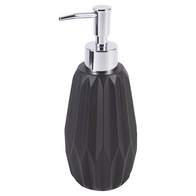 DISPENSER MANUALE SAPONE LIQUIDO SERIE TREASURE IN POLIRESINA COLORE NERO | Tecnomat DISPENSER MANUALE SAPONE LIQUIDO SERIE TREASURE IN POLIRESINA COLORE NERO - 2 | Tecnomat