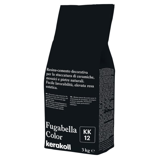 STUCCO FUGABELLA COLOR KERAKOLL KK 12 3kg FUGA 0-20 mm USO INTERNO ED ESTERNO | Tecnomat STUCCO FUGABELLA COLOR KERAKOLL KK 12 3kg FUGA 0-20 mm USO INTERNO ED ESTERNO - 2 | Tecnomat