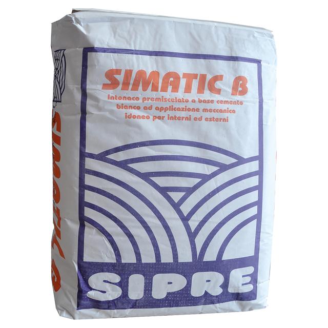 INTONACO PREMISCELATO SIMATIC BIANCO 25 kg BASE CALCE CEMENTO A MANO E A MACCHINA | Tecnomat INTONACO PREMISCELATO SIMATIC BIANCO 25 kg BASE CALCE CEMENTO A MANO E A MACCHINA | Tecnomat