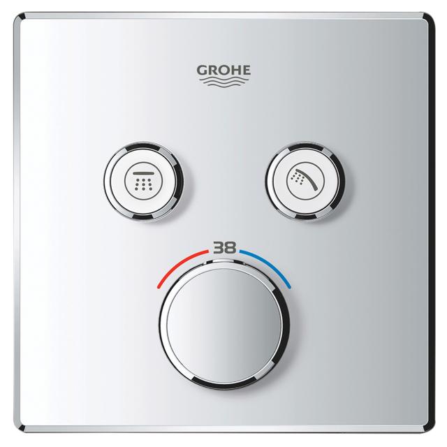 MISCELATORE TERMOSTATICO GROHE GROHTHERM SMARTCONTROL A 2 VIE PARTE ESTERNA 29124000 | Tecnomat MISCELATORE TERMOSTATICO GROHE GROHTHERM SMARTCONTROL A 2 VIE PARTE ESTERNA 29124000 | Tecnomat