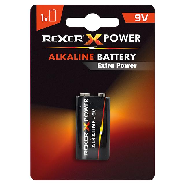 BATTERIA ALKALINE REXER 9V TRANSISTOR 6LF22/MN1604 | Tecnomat BATTERIA ALKALINE REXER 9V TRANSISTOR 6LF22/MN1604 - 2 | Tecnomat