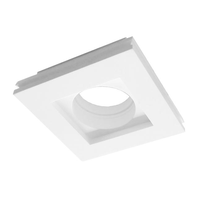 FARETTO INCASSO IN GESSO QUADRATO CON ATTACCO GU10 DIMENSIONI 100x100x33 mm | Tecnomat FARETTO INCASSO IN GESSO QUADRATO CON ATTACCO GU10 DIMENSIONI 100x100x33 mm | Tecnomat
