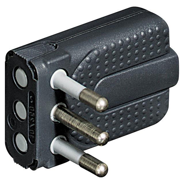 SPINA BTICINO SALVASPAZIO 2P+T 10A ORIENTABILE COLORE GRIGIO | Tecnomat SPINA BTICINO SALVASPAZIO 2P+T 10A ORIENTABILE COLORE GRIGIO | Tecnomat