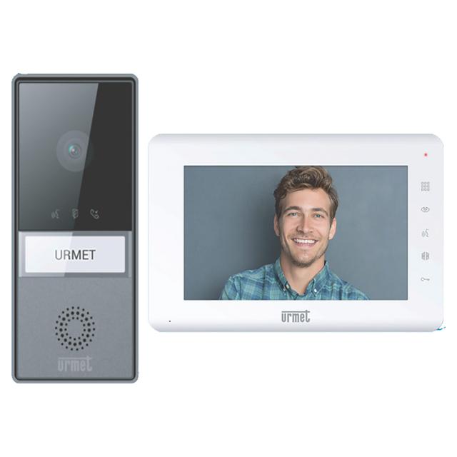 KIT VIDEOCITOFONICO MONOFAMILIARE URMET 1744-501 A 2 FILI MONITOR 7" ALIMENTATORE DIN | Tecnomat KIT VIDEOCITOFONICO MONOFAMILIARE URMET 1744-501 A 2 FILI MONITOR 7" ALIMENTATORE DIN - 2 | Tecnomat