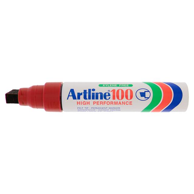 MARCATORE INDELEBILE ARTLINE 100 ROSSO PUNTA SCALPELLO 7-12 mm ASCIUGA VELOCE RICARICABILE | Tecnomat MARCATORE INDELEBILE ARTLINE 100 ROSSO PUNTA SCALPELLO 7-12 mm ASCIUGA VELOCE RICARICABILE - 2 | Tecnomat