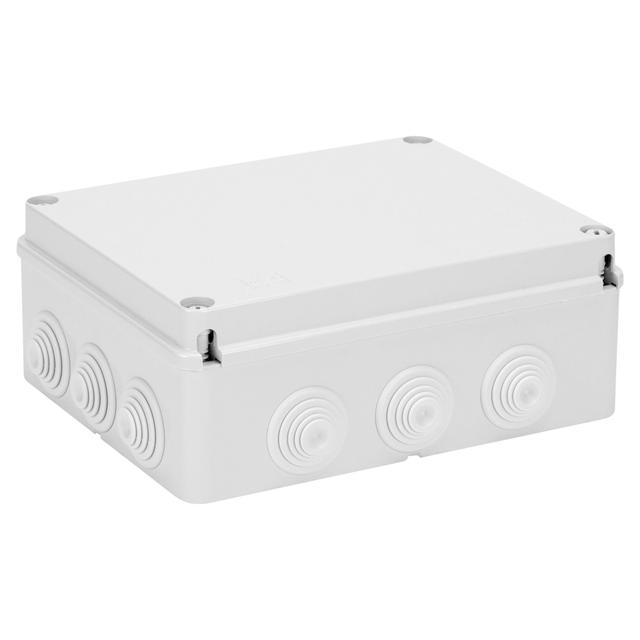 SCATOLA GEWISS DI DERIVAZIONE ESTERNA 240x190x90 mm CON 12 PASSACAVI IP55 | Tecnomat SCATOLA GEWISS DI DERIVAZIONE ESTERNA 240x190x90 mm CON 12 PASSACAVI IP55 | Tecnomat