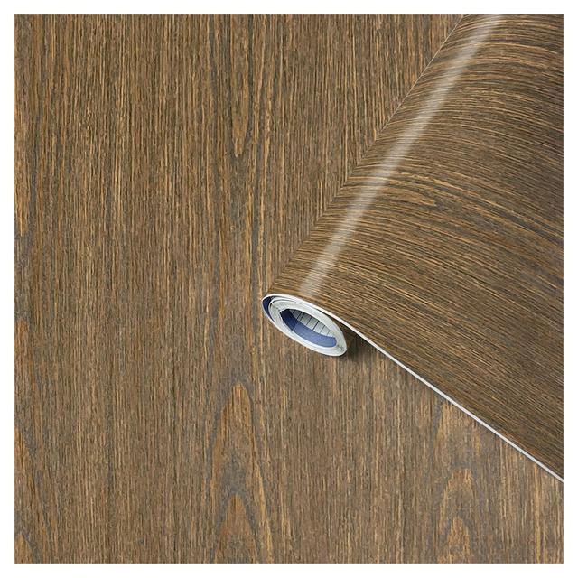 RIVESTIMENTO ADESIVO VENILIA 90cm x 2,1m POSA FACILE NO BOLLE EFFETTO ROVERE SCURO | Tecnomat RIVESTIMENTO ADESIVO VENILIA 90cm x 2,1m POSA FACILE NO BOLLE EFFETTO ROVERE SCURO - 2 | Tecnomat