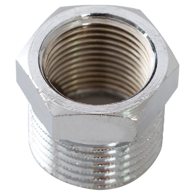 RIDUZIONE ESAGONALE PATTARONI OTTONE CROMATO M/F 1''x 1/2'' | Tecnomat RIDUZIONE ESAGONALE PATTARONI OTTONE CROMATO M/F 1''x 1/2'' - 2 | Tecnomat