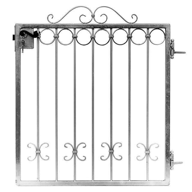 CANCELLETTI PEDONALI CON RICCI E CERCHI IN FERRO 110x97x3 cm 5 PEZZI | Tecnomat CANCELLETTI PEDONALI CON RICCI E CERCHI IN FERRO 110x97x3 cm 5 PEZZI | Tecnomat