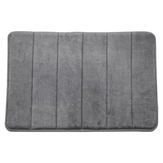 TAPPETO BAGNO MEMO 40x60 cm IN MICROFIBRA GRIGIO ANTISCIVOLO | Tecnomat TAPPETO BAGNO MEMO 40x60 cm IN MICROFIBRA GRIGIO ANTISCIVOLO | Tecnomat