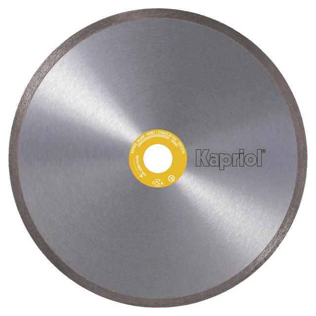 DISCO DIAMANTATO KAPRIOL Ø200 mm JC 190 CORONA CONTINUA PER GRES PER TAGLIAPISTRELLE | Tecnomat DISCO DIAMANTATO KAPRIOL Ø200 mm JC 190 CORONA CONTINUA PER GRES PER TAGLIAPISTRELLE | Tecnomat