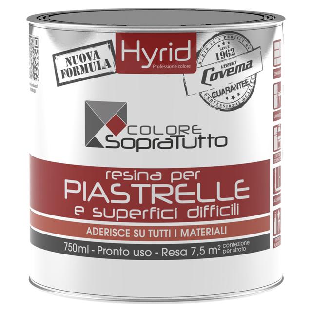RESINA PIASTRELLE HYRID BIANCO 750 ml PER SUPERFICI DIFFICILI 10 m² CON 1 l PRONTO USO | Tecnomat RESINA PIASTRELLE HYRID BIANCO 750 ml PER SUPERFICI DIFFICILI 10 m² CON 1 l PRONTO USO | Tecnomat