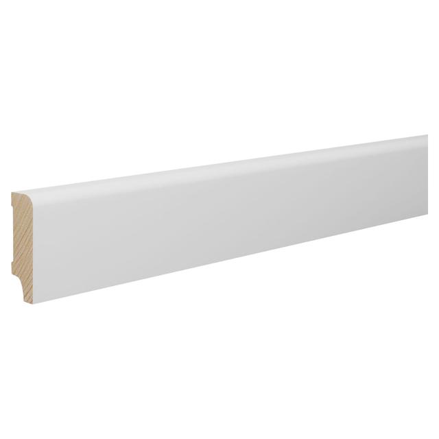 BATTISCOPA RIVESTITO BIANCO 2400x40 mm (LxH) SP 12 mm | Tecnomat BATTISCOPA RIVESTITO BIANCO 2400x40 mm (LxH) SP 12 mm | Tecnomat