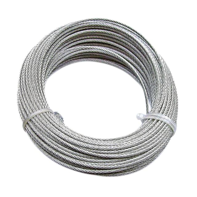 FUNE ACCIAIO ZINCATO 100 m Ø 6 mm PORTATA 230 kg | Tecnomat FUNE ACCIAIO ZINCATO 100 m Ø 6 mm PORTATA 230 kg - 2 | Tecnomat