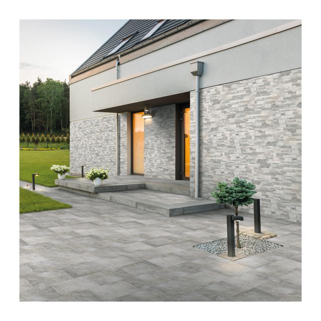 PLACCHETTA MURETTO ROCCIA GRIGIO 30,5x61x0,82 cm GRES PORCELLANATO | Tecnomat PLACCHETTA MURETTO ROCCIA GRIGIO 30,5x61x0,82 cm GRES PORCELLANATO | Tecnomat