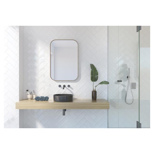 RIVESTIMENTO ARIA BIANCO 10x30x0,8 cm BICOTTURA PASTA ROSSA MAIOLICA | Tecnomat RIVESTIMENTO ARIA BIANCO 10x30x0,8 cm BICOTTURA PASTA ROSSA MAIOLICA | Tecnomat