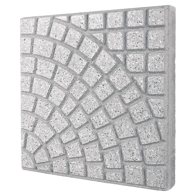 LASTRA VENTAGLIO IN PIETRA RICOSTRUITA QUARZO GRIGIO 40x40 cm SP. 3,8 cm | Tecnomat LASTRA VENTAGLIO IN PIETRA RICOSTRUITA QUARZO GRIGIO 40x40 cm SP. 3,8 cm - 2 | Tecnomat
