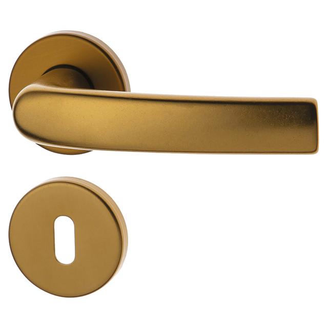 MANIGLIA A ROSETTA GHIDINI - 143 ALLUMINIO BRONZATO QUADRO 8 mm | Tecnomat MANIGLIA A ROSETTA GHIDINI - 143 ALLUMINIO BRONZATO QUADRO 8 mm | Tecnomat