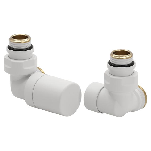 KIT VALVOLA TERMOSTATIZZABILE DETENTORE A ANGOLO SX FIRST POLETTI 1/2 BIANCO OPACO ATTACCO EK | Tecnomat KIT VALVOLA TERMOSTATIZZABILE DETENTORE A ANGOLO SX FIRST POLETTI 1/2 BIANCO OPACO ATTACCO EK - 2 | Tecnomat