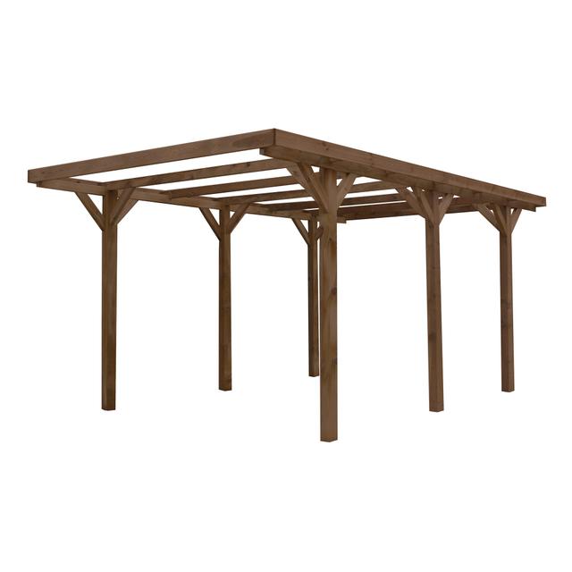 CARPORT AUTOCLAVATO 304x512x233 PALO 12x12 cm | Tecnomat CARPORT AUTOCLAVATO 304x512x233 PALO 12x12 cm - 2 | Tecnomat