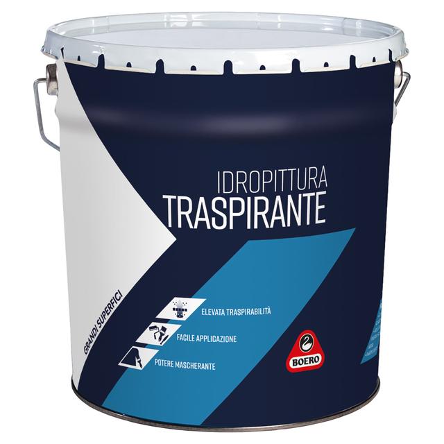 IDROPITTURA TRASPIRANTE BOERO BIANCA 14 l PER BAGNI E CUCINE 5-6 m² CON 1 l A 2 MANI | Tecnomat IDROPITTURA TRASPIRANTE BOERO BIANCA 14 l PER BAGNI E CUCINE 5-6 m² CON 1 l A 2 MANI | Tecnomat