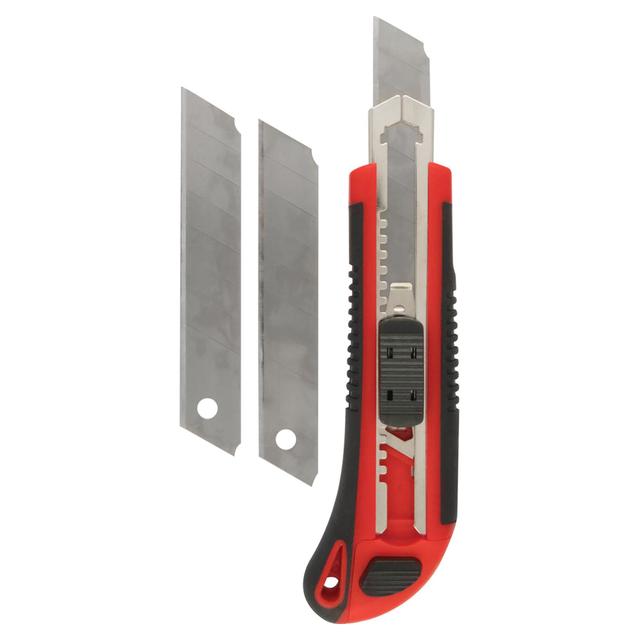 CUTTER 18 mm GUIDE ALLUMINIO LAMA SETTORI CON 3 LAME | Tecnomat CUTTER 18 mm GUIDE ALLUMINIO LAMA SETTORI CON 3 LAME - 2 | Tecnomat
