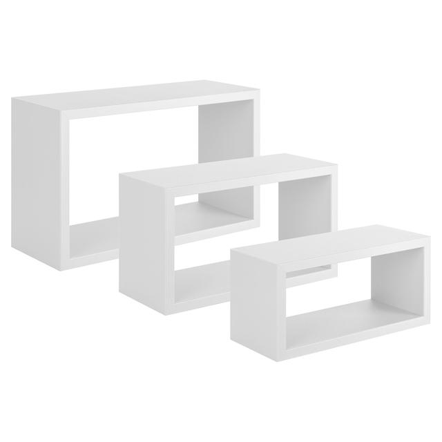 TRIS RETTANGOLO BIANCO 40x27-37x24-34x21cm(HxL) PROFONDITA 11,7 cm | Tecnomat TRIS RETTANGOLO BIANCO 40x27-37x24-34x21cm(HxL) PROFONDITA 11,7 cm - 2 | Tecnomat