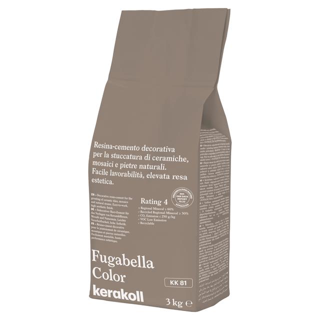 STUCCO FUGABELLA COLOR KERAKOLL KK 81 3kg FUGA 0-20 mm USO INTERNO ED ESTERNO | Tecnomat STUCCO FUGABELLA COLOR KERAKOLL KK 81 3kg FUGA 0-20 mm USO INTERNO ED ESTERNO | Tecnomat