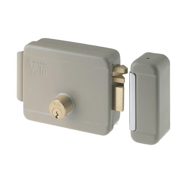 SERRATURA ELETTRICA YALE AD APPLICARE E70 mm DESTRA DOPPIO CILINDRO FISSO ZINCATA | Tecnomat SERRATURA ELETTRICA YALE AD APPLICARE E70 mm DESTRA DOPPIO CILINDRO FISSO ZINCATA | Tecnomat