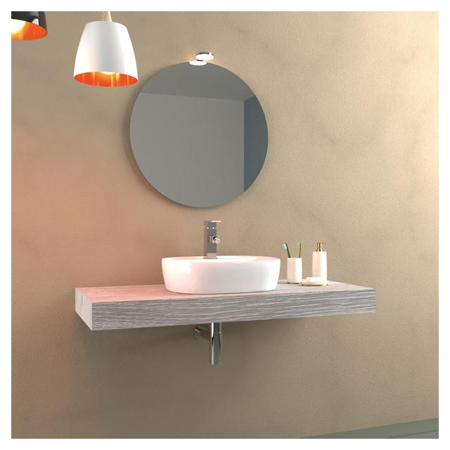 TOP OVER SCATOLATO IN MDF E RIVESTIMENTO IN PVC ROVERE GRIGIO 120x10x50 cm (LxHxP) | Tecnomat TOP OVER SCATOLATO IN MDF E RIVESTIMENTO IN PVC ROVERE GRIGIO 120x10x50 cm (LxHxP) | Tecnomat