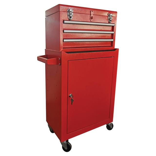 CARRELLO DA OFFICINA CON CASSETTIERA 46x28x93 cm | Tecnomat CARRELLO DA OFFICINA CON CASSETTIERA 46x28x93 cm | Tecnomat