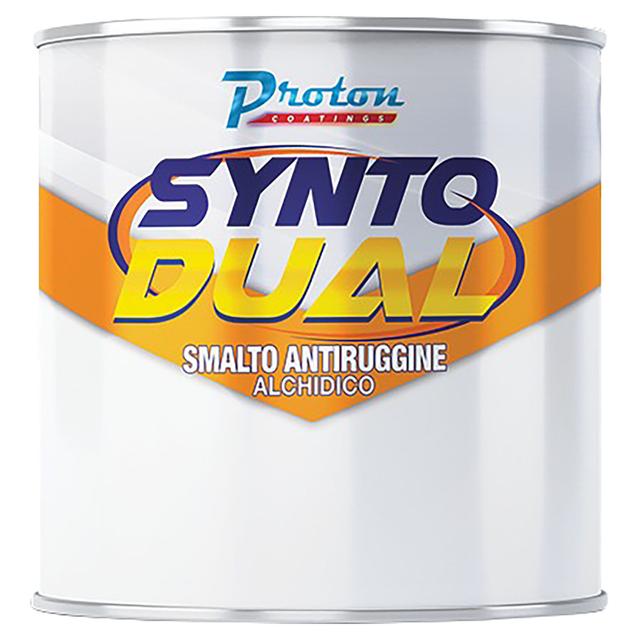 SMALTO SINTETICO OPACO PROTON NERO 0,75 l ANTIRUGGINE 9-11 m² CON 1 l | Tecnomat SMALTO SINTETICO OPACO PROTON NERO 0,75 l ANTIRUGGINE 9-11 m² CON 1 l | Tecnomat