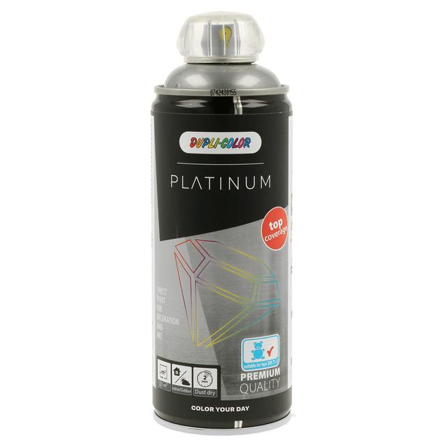 SMALTO SPRAY EA PLATINUM RAL 9007 400 ml ALLUMINIO SCURO SATINATO RESA 1,5 - 2 m² A BOMBOLA | Tecnomat SMALTO SPRAY EA PLATINUM RAL 9007 400 ml ALLUMINIO SCURO SATINATO RESA 1,5 - 2 m² A BOMBOLA - 2 | Tecnomat
