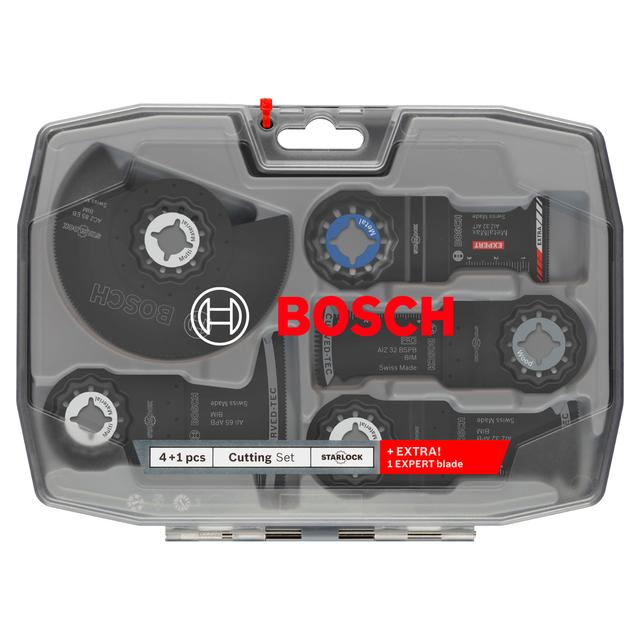 5 LAME BOSCH PER MULTIFUNZIONE LEGNO METALLO ATTACCO STARLOCK IN VALIGETTA | Tecnomat 5 LAME BOSCH PER MULTIFUNZIONE LEGNO METALLO ATTACCO STARLOCK IN VALIGETTA - 2 | Tecnomat